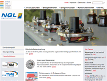 Tablet Screenshot of netzgesellschaft-luebbecke.de